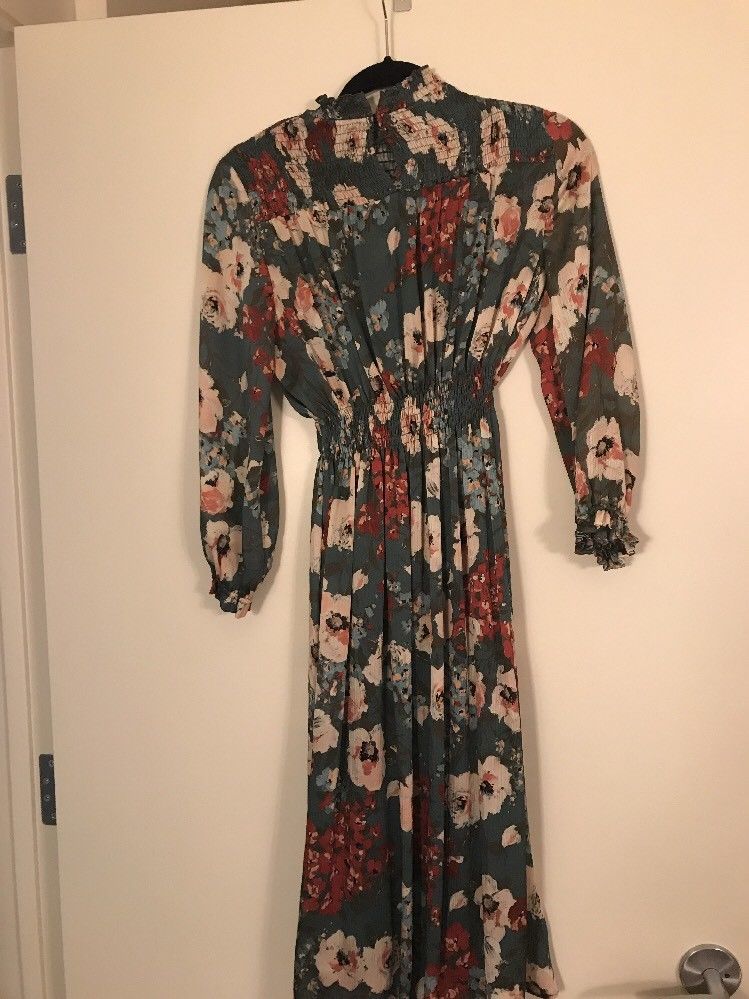 zara floral dress 2018