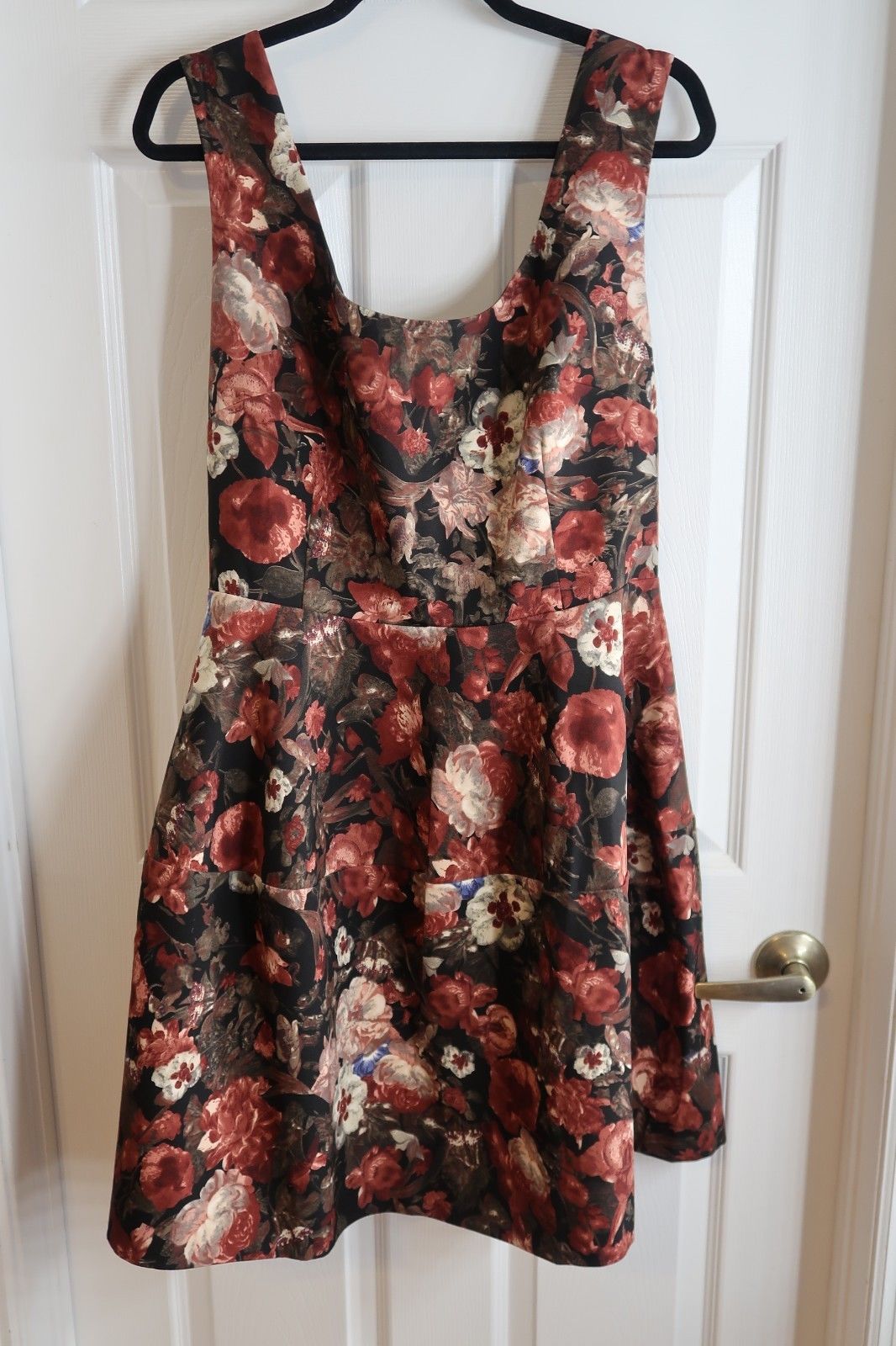 floral dress size 18