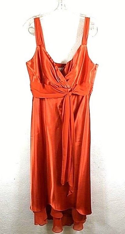 Buy david's bridal burnt orange dress> OFF-71%