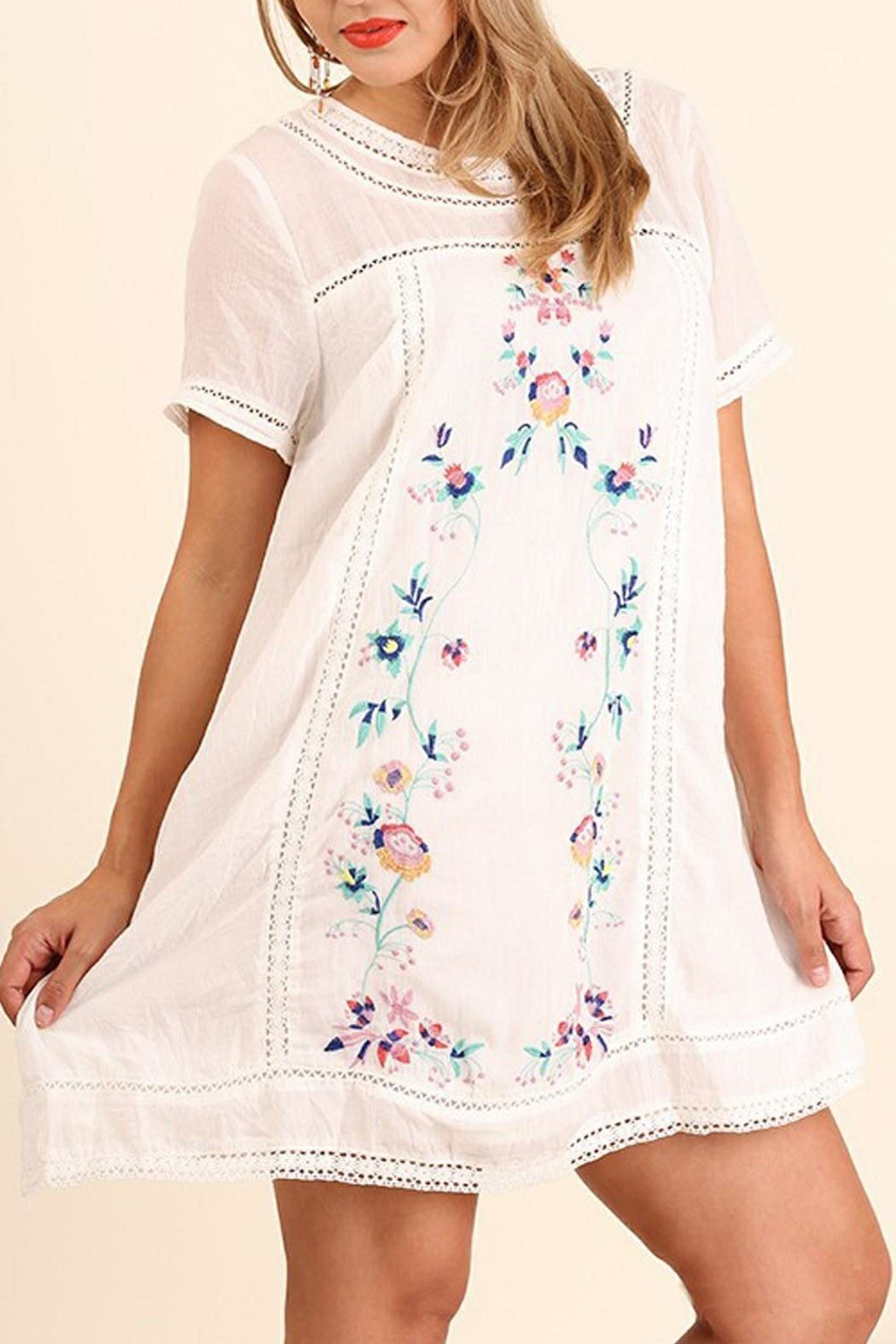 umgee embroidered dress