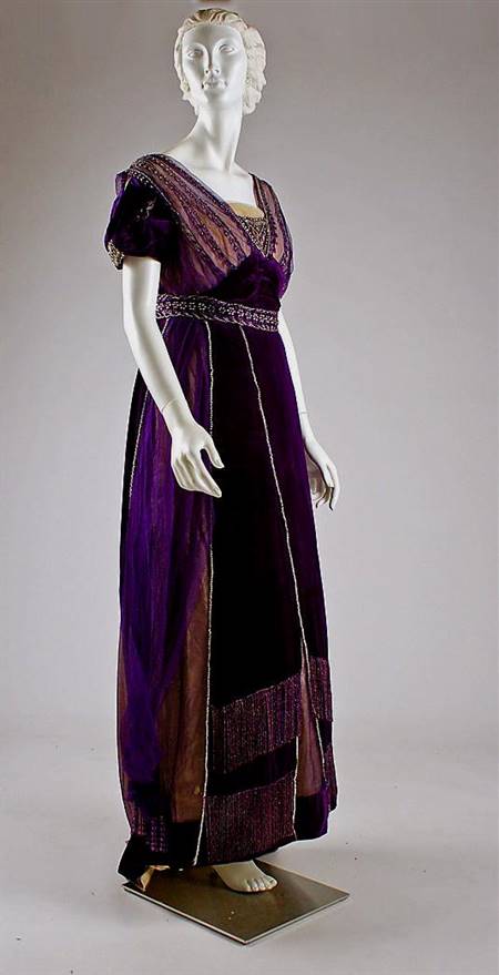 1910s evening dresses