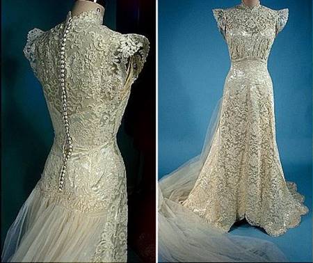 1940s wedding dresses