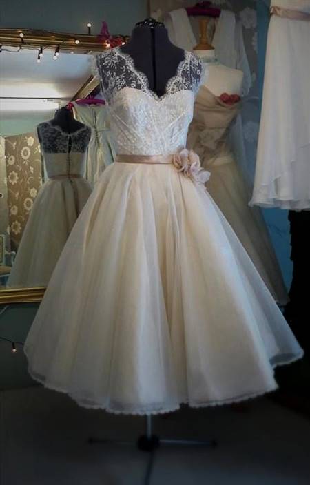 1950s lace wedding dresses