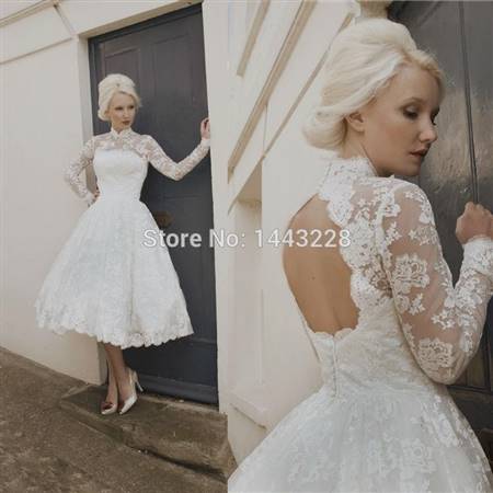 1950s lace wedding dresses