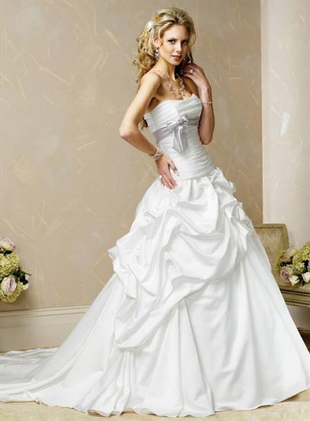 A wedding dress