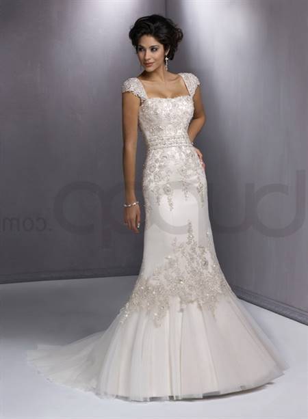 Aline lace wedding dress