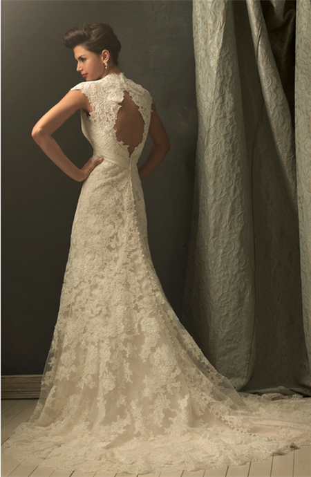 Allure lace wedding dress