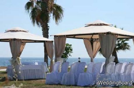 Beach Wedding Decorations Colors of Choice