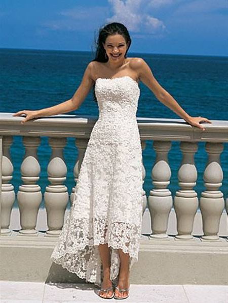Beach casual wedding dress