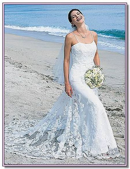 Beach dress for wedding