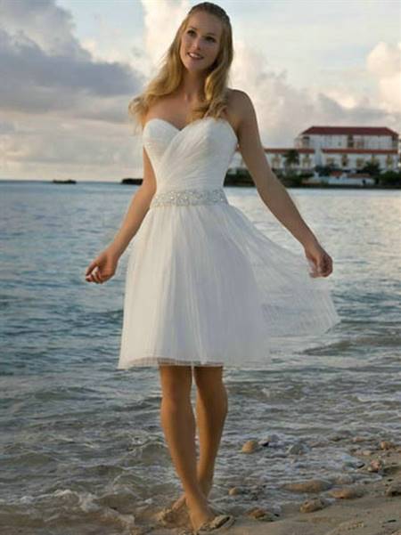 Beach style wedding dress