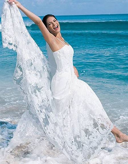 Beach style wedding dresses