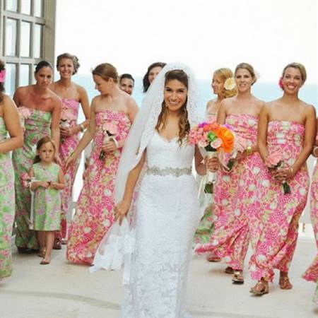 Beach wedding bridesmaid dresses