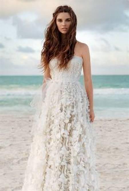 Beach wedding dress casual