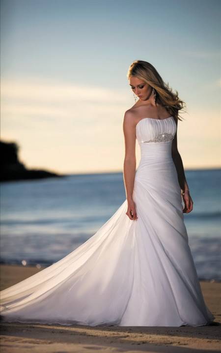 Beach wedding dress styles