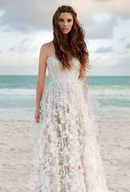Beach wedding dresses casual