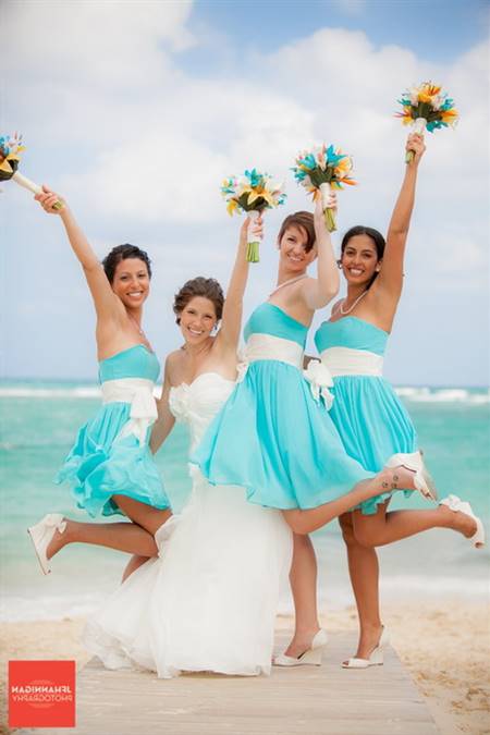 Beach wedding dresses for bridesmaids