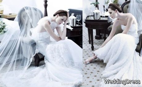 Beautiful Wedding Dresses by Lusan Mandongus women’s