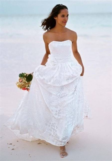 Best beach wedding dress