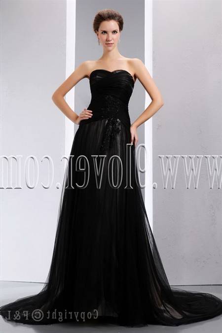 Black dresses for a wedding