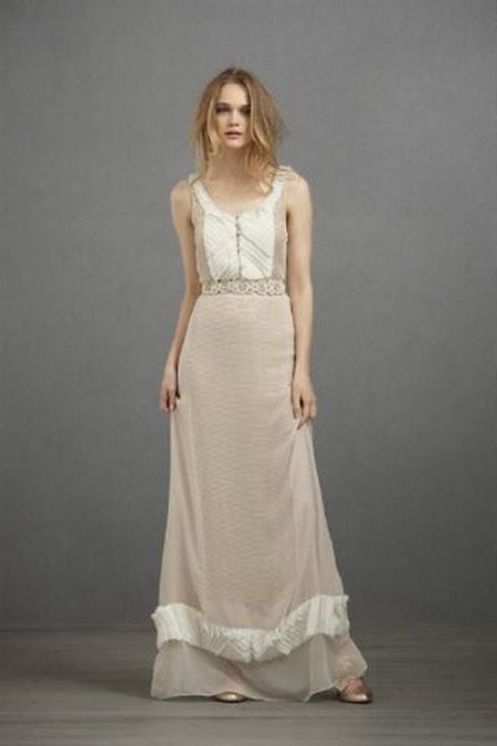 Bohemian style wedding dress