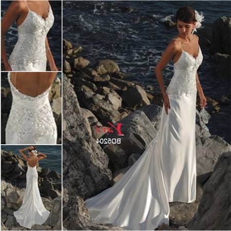 Bridal beach wedding dresses