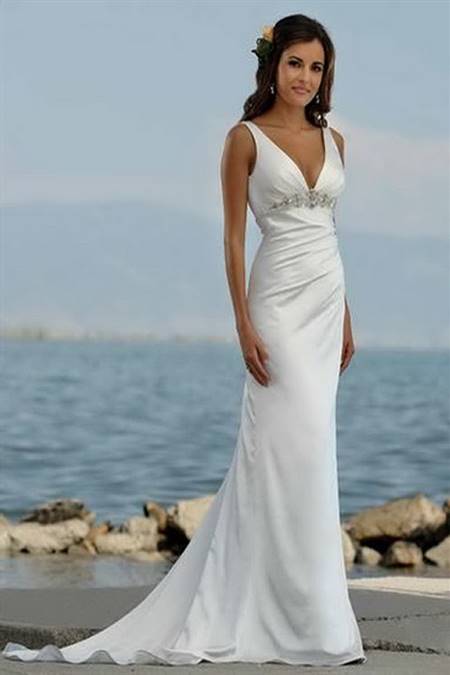 Bridal gowns for beach weddings