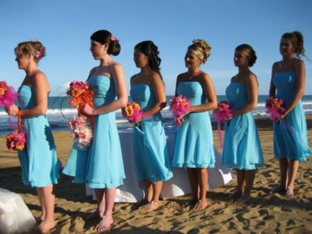 Bridesmaid dresses for a beach wedding