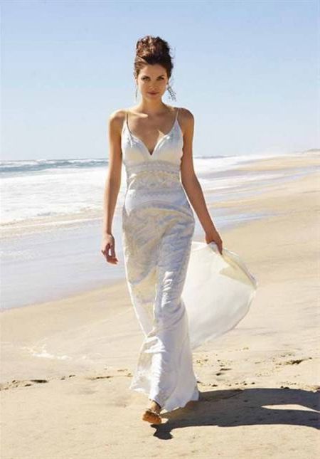 Casual beach wedding attire
