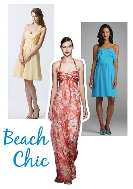 Casual beach wedding dresses for guests