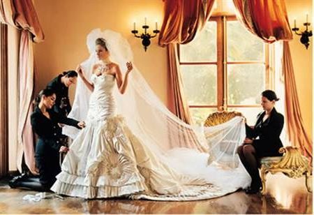 Celebrity wedding dresses