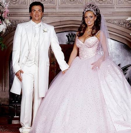 Celebrity wedding gowns
