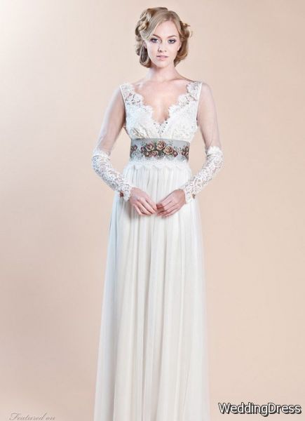 Claire Pettibone Wedding Dresses Fall women’s                                      Windsor Rose China Bridal Collection