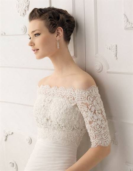 Classic lace wedding dress