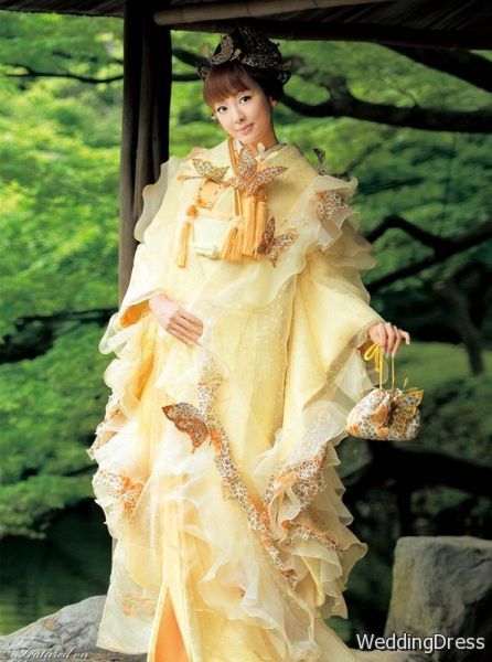 Colorful Wedding Kimono from Scena D’uno women’s