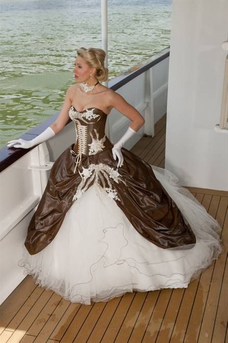 Corset wedding gowns