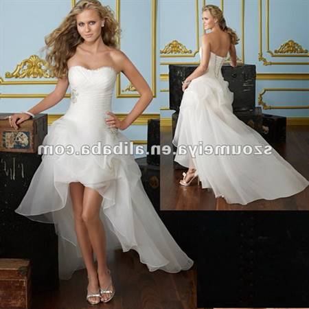Designer short wedding dresses