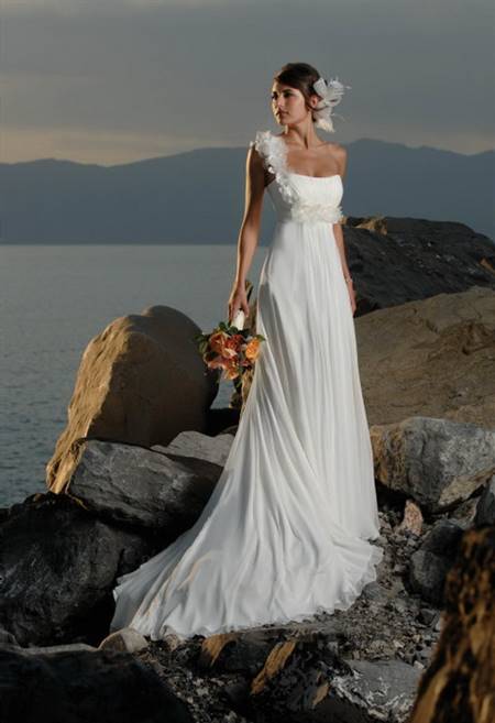 Destination wedding dresses beach