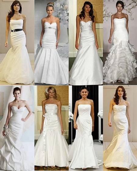 Different wedding dress styles