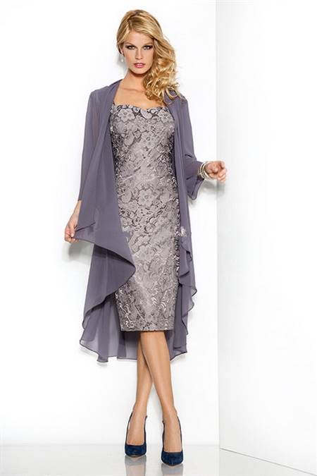Dress and jackets for wedding guests