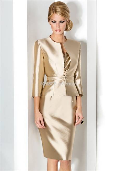 Dress and jackets for wedding guests