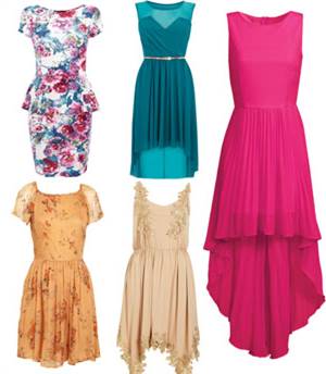 Dress styles for wedding guests
