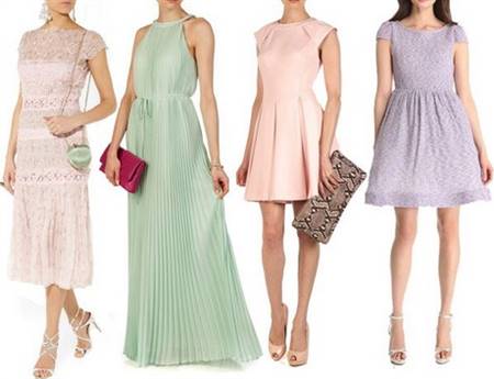 Dresses for wedding day guests