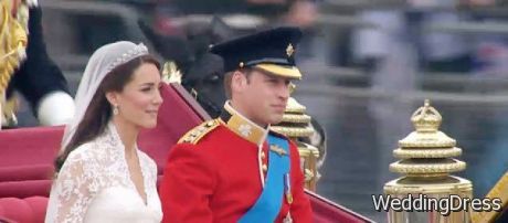 Duke & Duchess of Cambridge Procession to Buckingham Palace