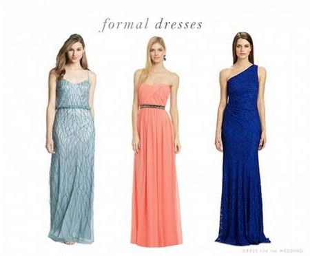 Formal dresses for wedding guests