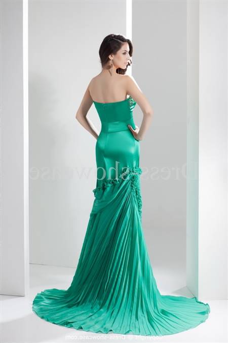 Green dresses for wedding guest