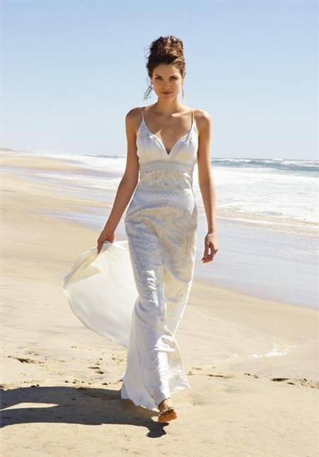 Halter beach wedding dresses