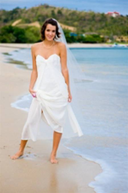 Informal beach wedding dresses