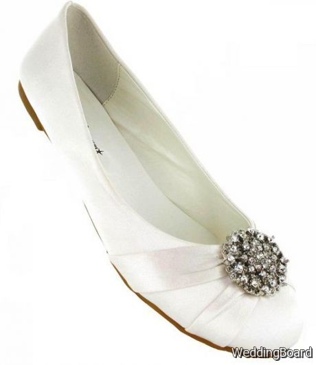 Ivory Bride Shoes Imitate Your "White" Bridal Shoes