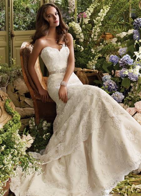Lace dress wedding dress
